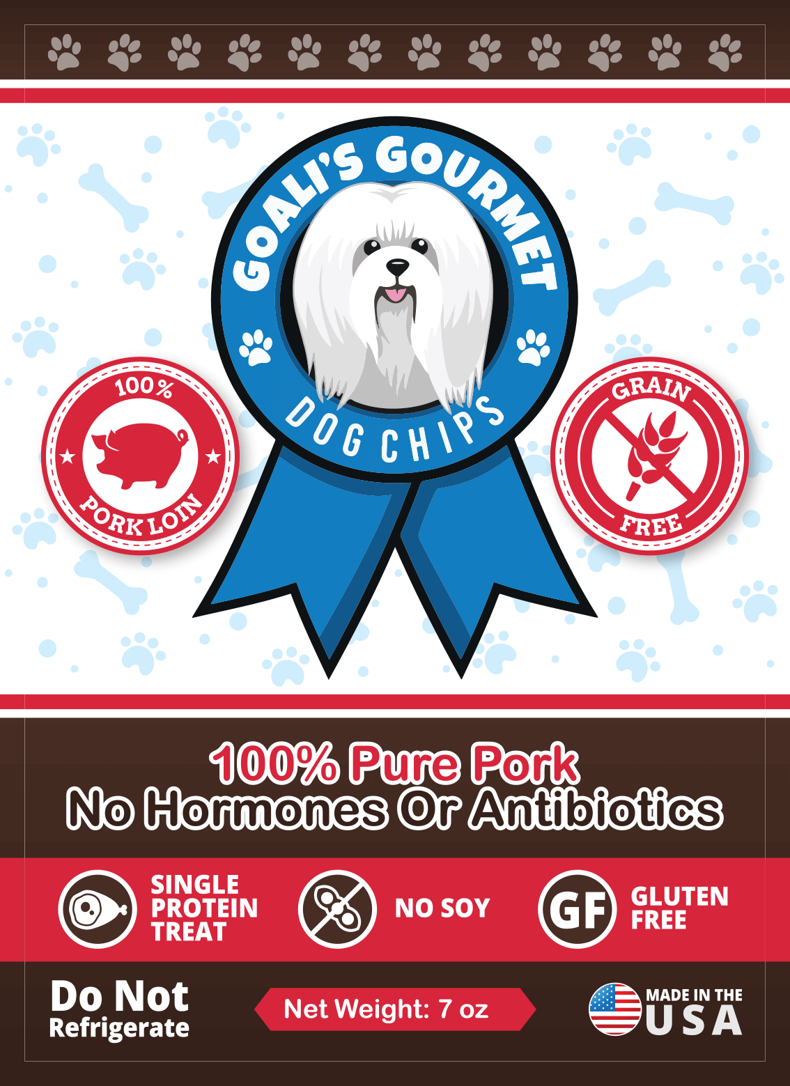 Goalis Gourmet Pork Sticker 7oz
